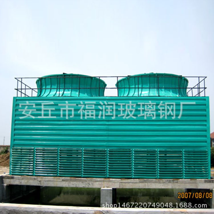 供應玻璃鋼方型冷卻塔 逆流低噪式冷卻塔 多種玻璃鋼設備
