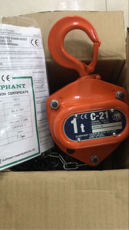 象牌手拉葫蘆 ELEPHANT手動葫蘆 KII型手拉葫蘆 原裝