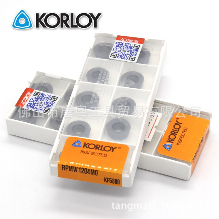 韓國KORLOY克洛伊數控銑刀片RPMT1204MO KF5800