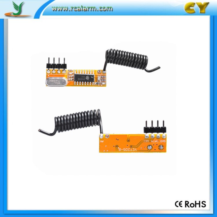 5V高靈敏度抗干擾無(wú)線接收模塊 帶解碼功能 433 學(xué)習(xí)型接收模塊