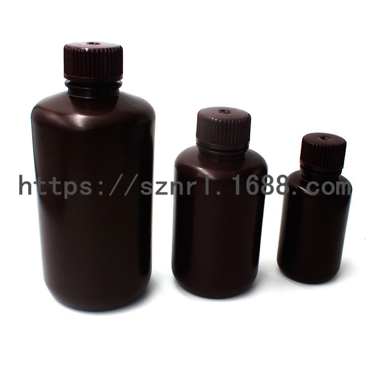 廠家直銷60ml試劑瓶 HDPE廣口塑料試劑瓶遮光螺旋蓋子防漏樣品瓶