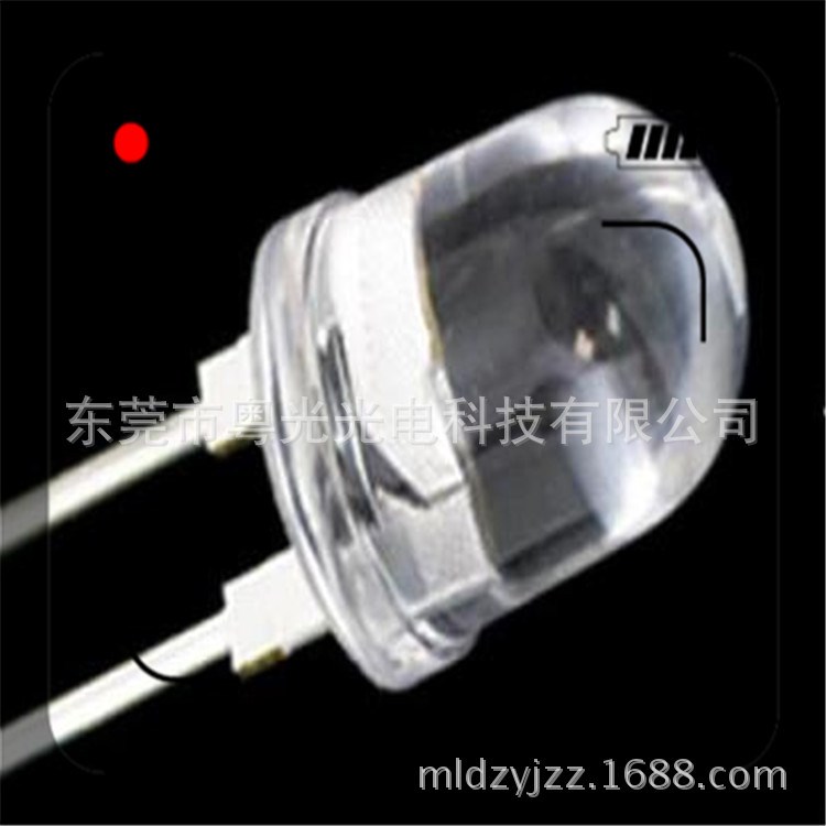 定制F10mm圓頭黃光0.5wLED發(fā)光二極管直插燈珠質(zhì)量 廠家直銷