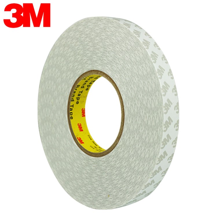 3M55280PVC白色雙面膠帶 強力雙面膠 1-2-3CM*50M 0.3MM厚 