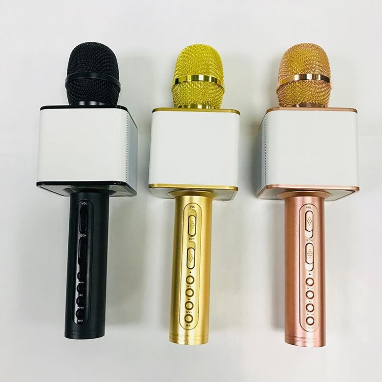新款SD-08無線藍牙麥克風話筒掌上KTV 手機K歌寶唱吧專用音響