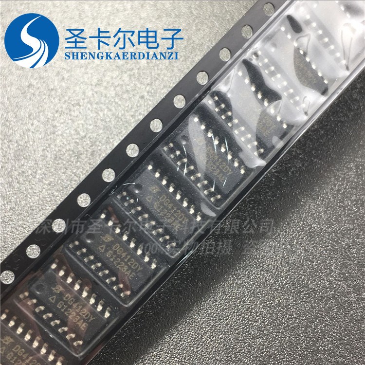 全新VISHAY原装DG412DY-E3 SOIC-16原装可开17点