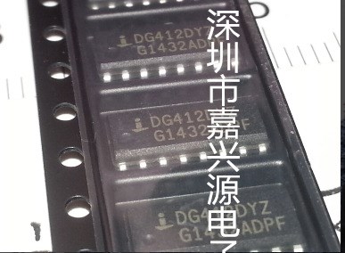 DG412DY DG412DYZ SOP16 模擬開關(guān)芯片 全新現(xiàn)貨