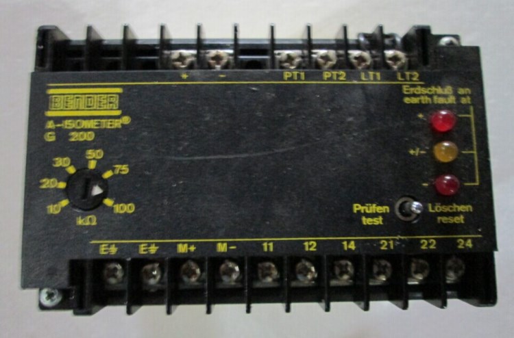 原裝 德國本德爾Bender  控制器  A-ISOMETER    G  200