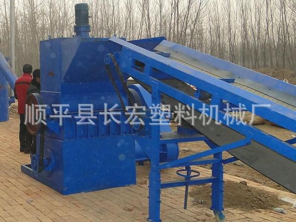 破碎清洗機,80\100型破碎清洗機,大型破碎機河北順平長宏塑機