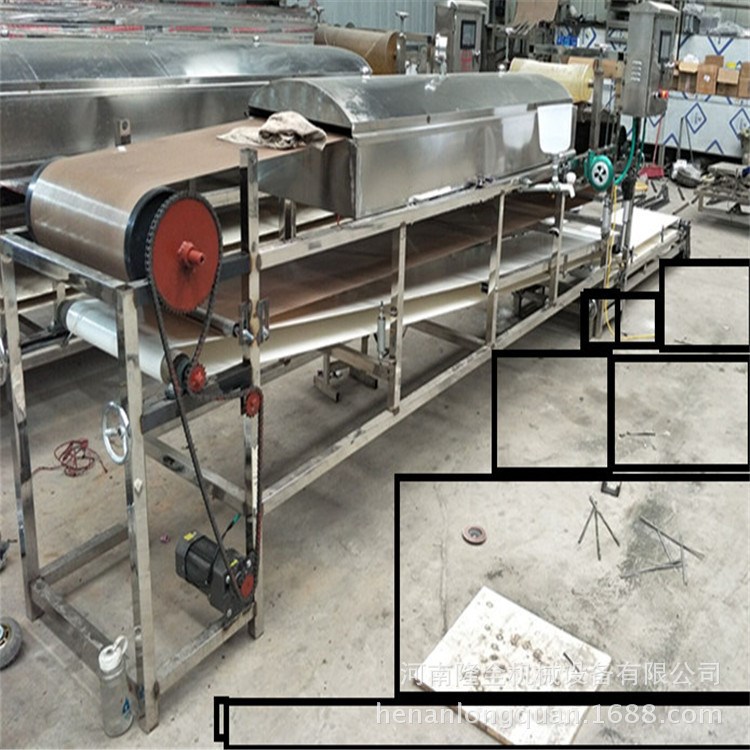 多功能家用小型直熱式加溫仿手工涼皮機(jī) 全自動蒸汽式搟面皮機(jī)