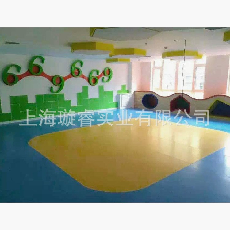 上海KXS品牌 PVC地板 幼兒園系列 色兒童專用 色彩多樣 環保