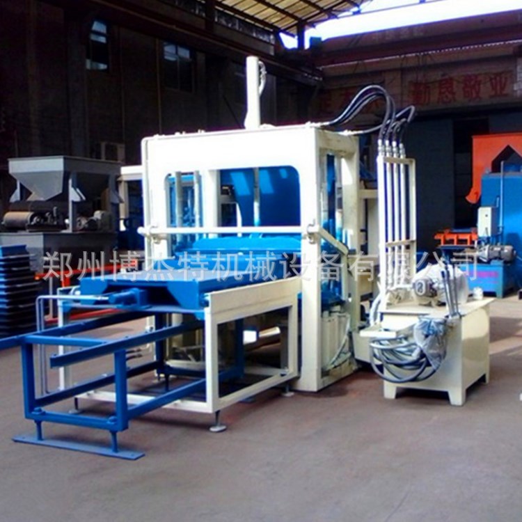 新款免燒粘土磚機 煤矸石靜壓實心磚機 真空制磚機械設備砌塊機廠