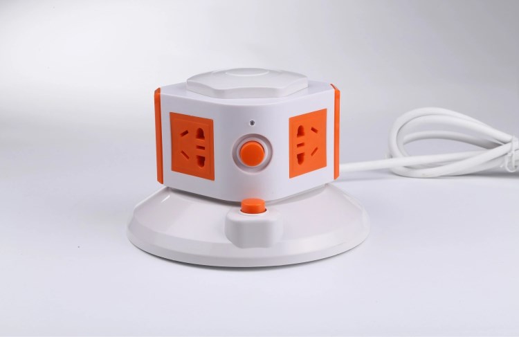 強力推薦 組合式轉換插座 高端轉換插座 可疊加塔式插座 1層5孔