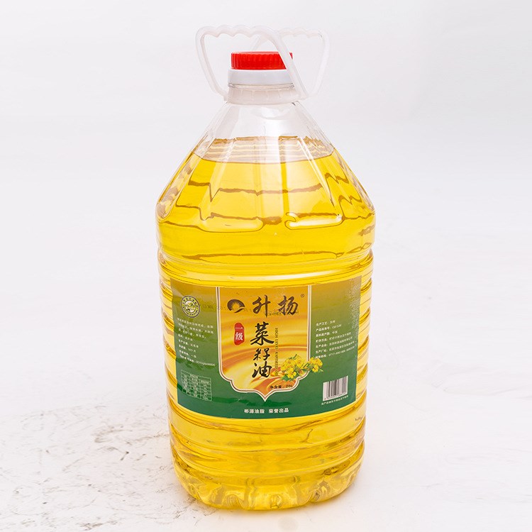 升揚1級菜籽油20L非轉(zhuǎn)基因菜籽油物理壓榨食用糧油香菜油 批發(fā)