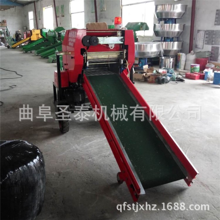 青貯飼料打包機 玉米秸稈養(yǎng)牛技術(shù) 草料機械D