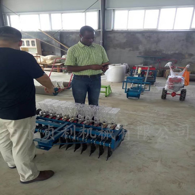 單人手推式播籽機 小顆粒好用播種機 苜蓿草精密播種機