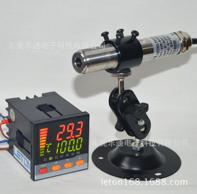 非接觸式紅外線溫度探頭  HS-600AiP 流水線工件表面測溫儀在線式