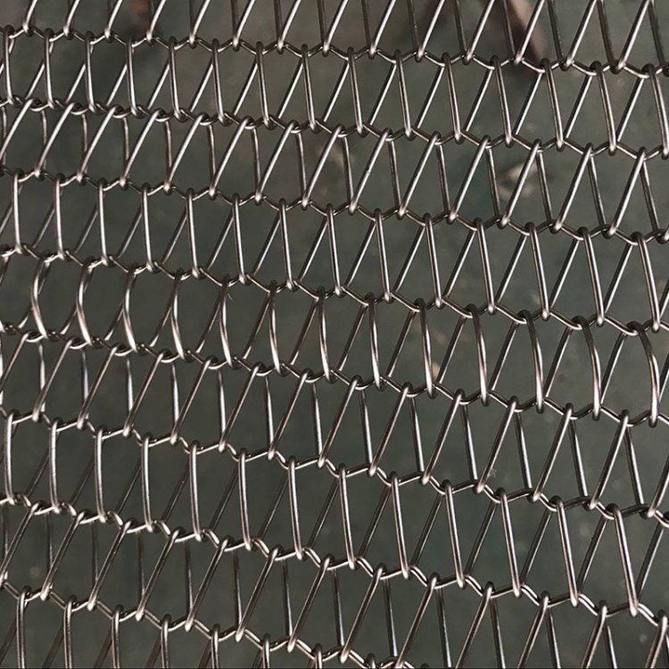 304不銹鋼螺旋網(wǎng)帶廠家直銷 非標(biāo)定制耐高溫薯片烘干機(jī)專用網(wǎng)帶