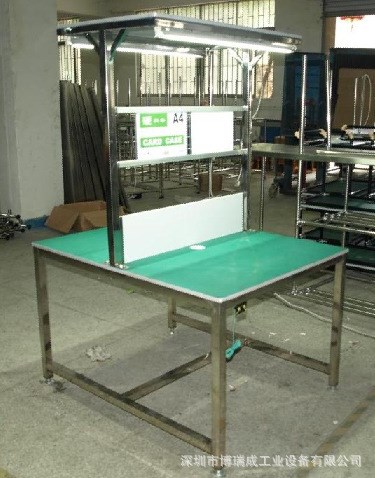 博瑞成不銹鋼工作臺 實驗室雙層不銹鋼操作臺 打包桌
