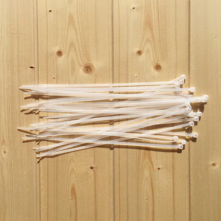 尼龍扎帶阻燃尼龍扎帶束線帶 環保帶自鎖式尼龍扎帶4x200mm(大包)