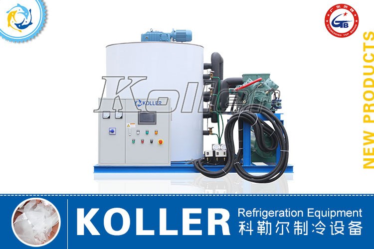 KOLLER KP100大型片冰機(jī) 日產(chǎn)10噸 超市保鮮 食品加工 一體式制冰