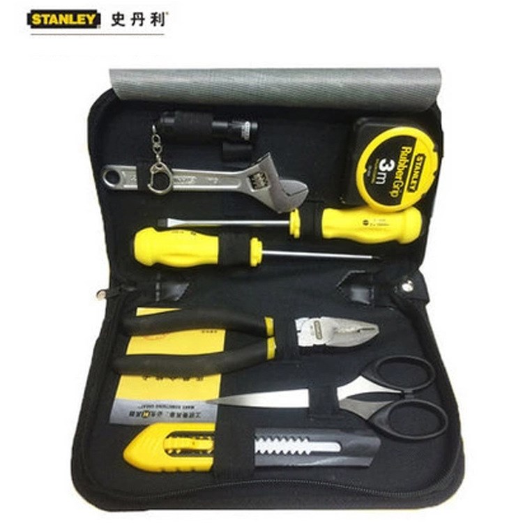 STANLEY/史丹利 8件手工具拉鏈包套裝EC-B04-23 手動工具組合套裝