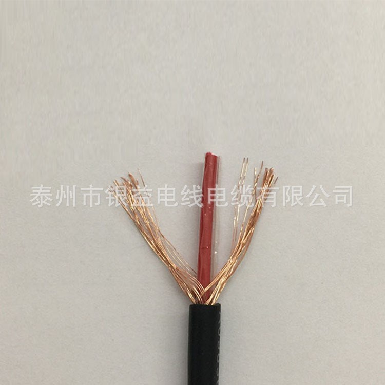 廠家直供屏蔽信號電線電纜控制線RVVP1*0.2電源線