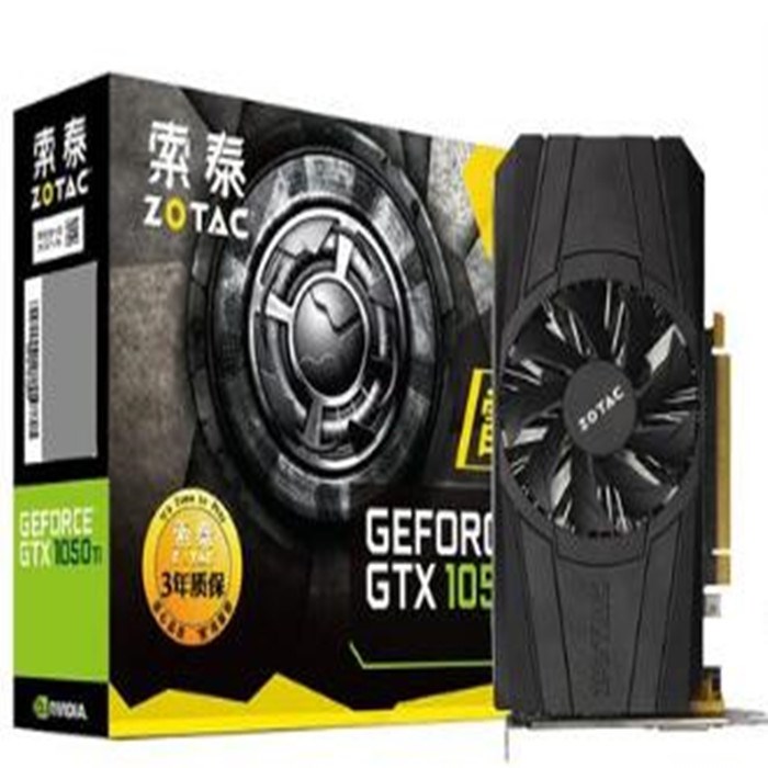 索泰GTX1050Ti-4GD5 雷霆版 PB 4G電腦獨顯游戲獨立顯卡 電腦顯卡