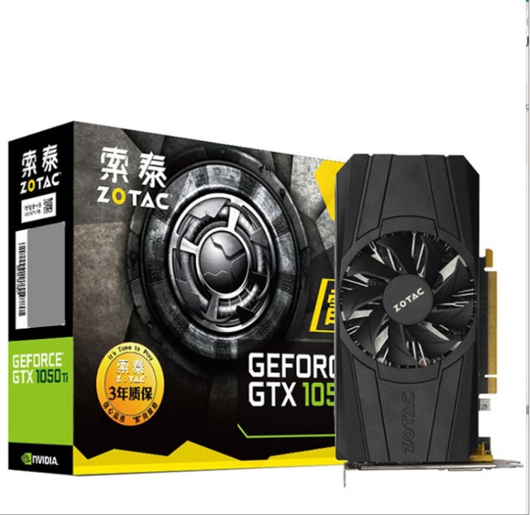 索泰GTX1050Ti-4GD5 雷霆版 PB 4G電腦獨顯游戲獨立顯卡