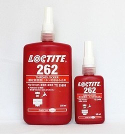 樂泰262膠水LOCTITE262螺絲膠預涂螺紋鎖固劑