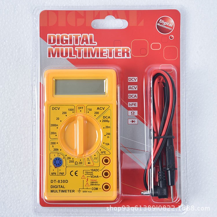 DT830D數(shù)字萬用表 digital multimeter 帶蜂鳴器 價格優(yōu)惠 cheap