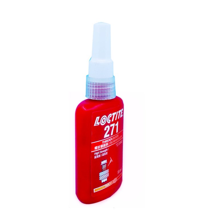 漢高樂泰loctite271膠水 高強度 螺紋鎖固膠 螺絲膠 50ml