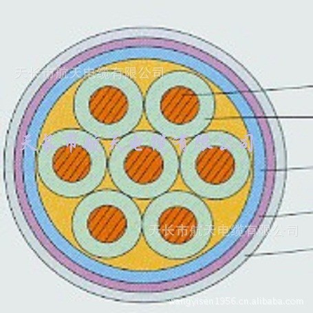 藍(lán)普 安徽特種電纜 CKEF系列  多芯船用控制扁電纜