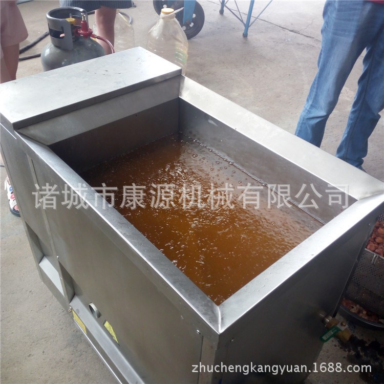 油水混合 炸螞蚱蠶蛹 自動控溫電炸鍋 小型油炸設備 可定做