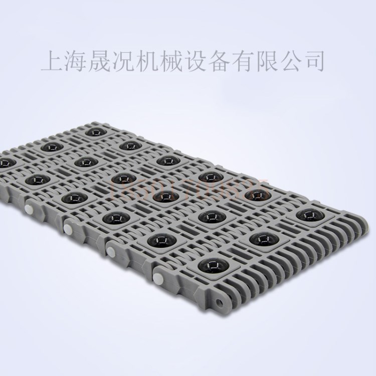 400定向滾珠塑料網帶萬向滾珠輸送鏈板滾珠塑料傳送網帶鏈輪Q