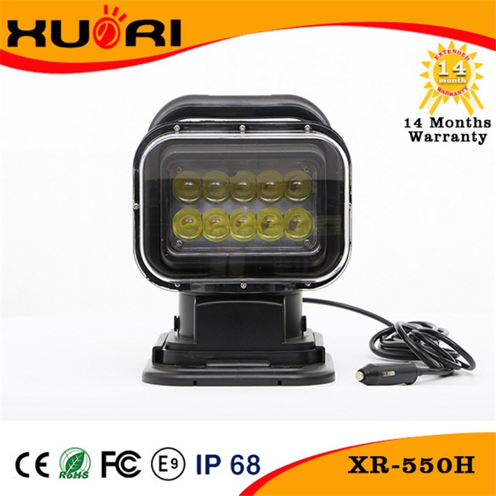 車載便攜式LED無線遙控探照射燈旋轉(zhuǎn)探索燈搜索燈