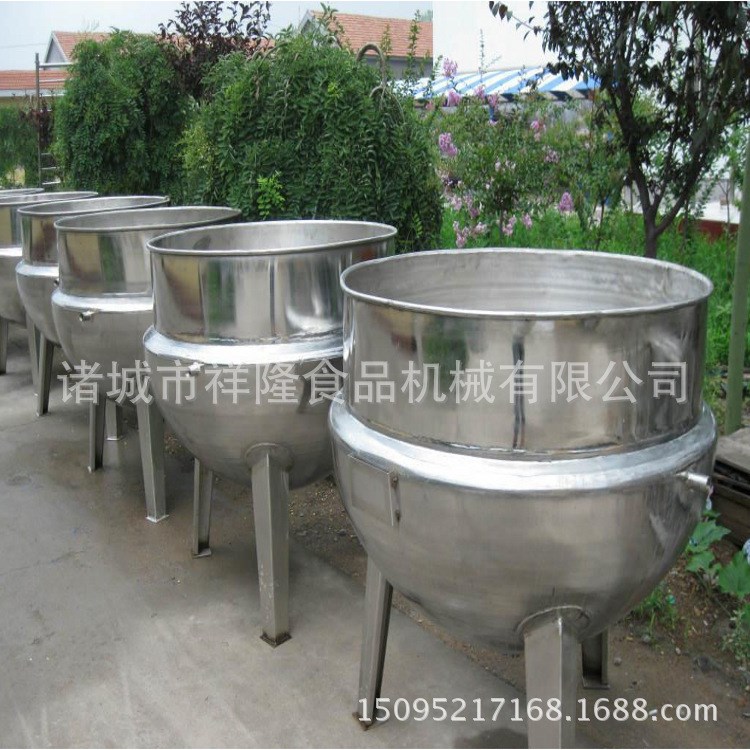 湖南廠家直銷電加熱豆泡油炸夾層鍋設備小型膨化食品夾層鍋