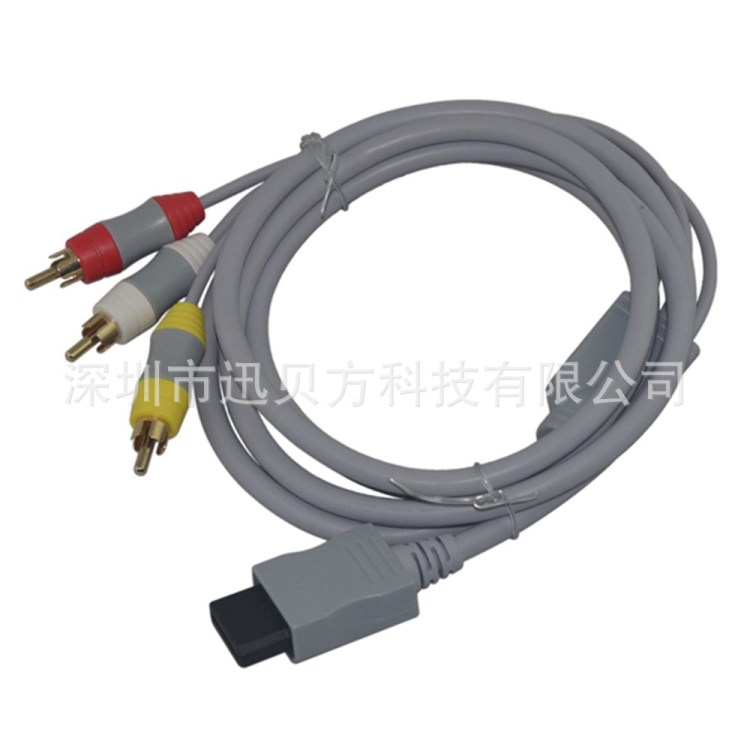 廠家直銷Wii AV線 WII視頻音頻線 wii av cable