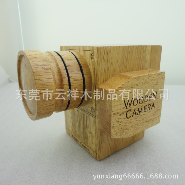 【廠家推薦】木制擺飾/木制裝飾品/木制照相機/木制工藝品 可定做