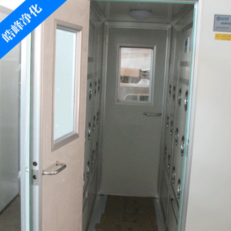 薦 彩鋼轉(zhuǎn)角防靜電風(fēng)淋室 蘇州多人雙吹全自動風(fēng)淋室