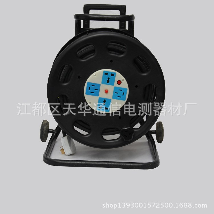 移动电缆盘卷线盘 空电缆盘220v~380v 3*4mm*50m可以根据客户要求