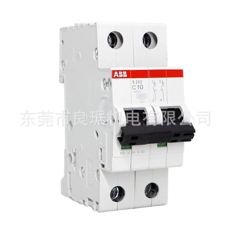 ABB微型斷路器S202-C10 10A  工業(yè)家用空氣開關(guān)  廠家現(xiàn)貨