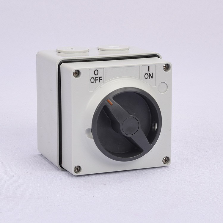 56SW110 工業(yè)防水旋鈕開關(guān) 方形澳式防暴雨開關(guān) 1P10A IP66明暗裝