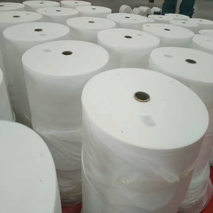 白色無(wú)紡布9克 植草覆蓋 園林綠化 土工布 毛氈布公路護(hù)坡土工