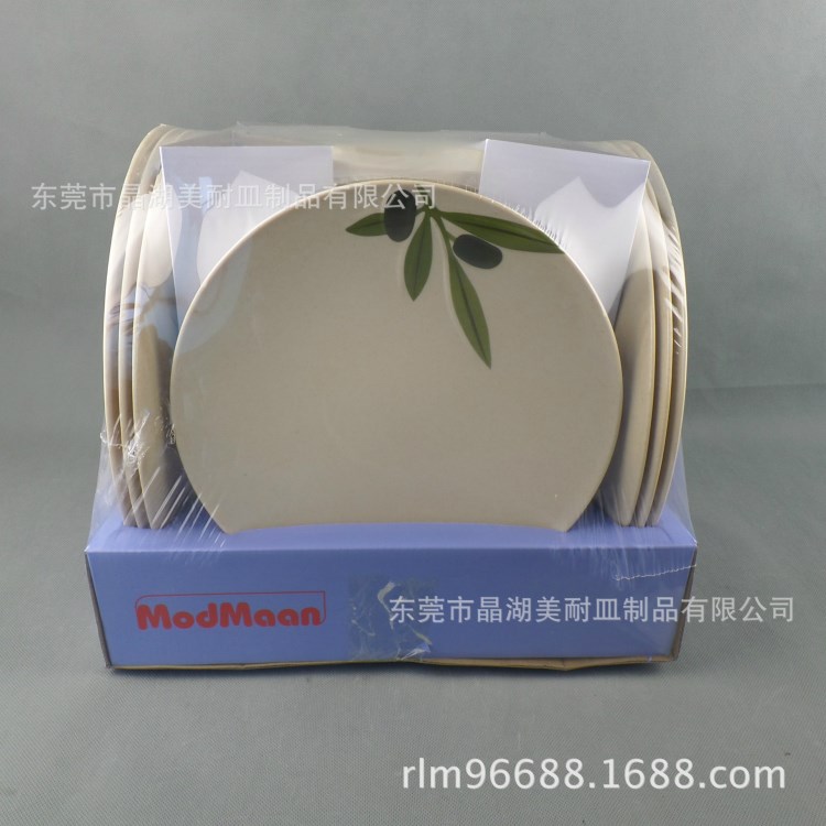 生產(chǎn)工廠通過歐美BSCI 美耐皿+竹粉餐具  健康環(huán)保竹粉餐具