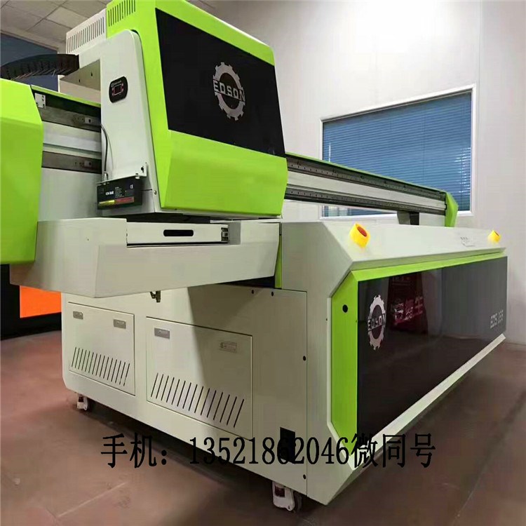 山西廠家直銷理光G5-UV平板打印機，瓷磚玻璃集成板亞克力印花機