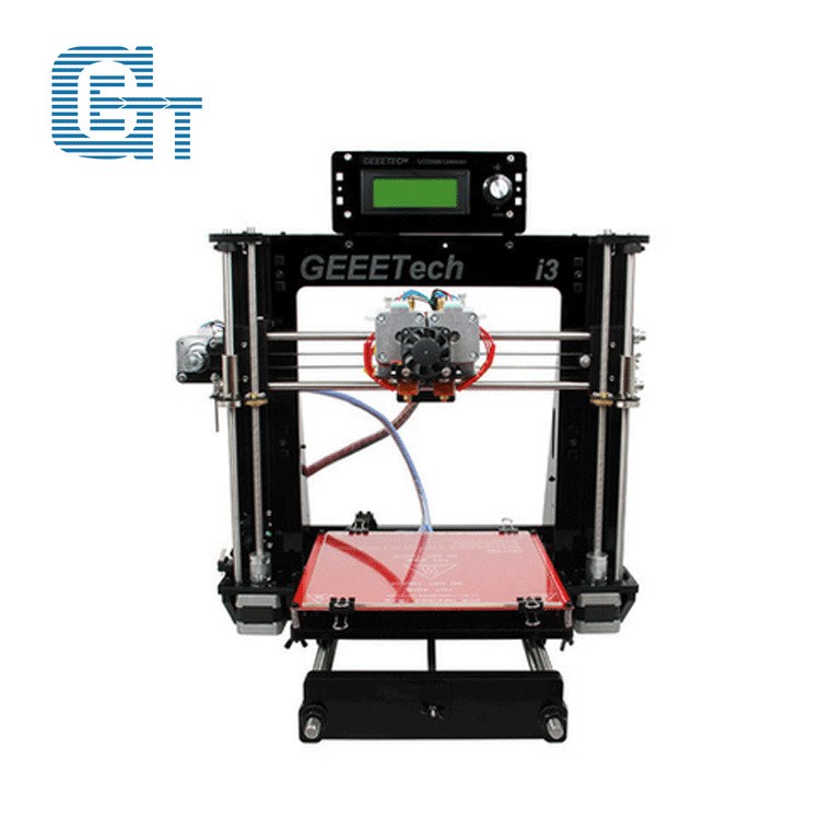 3D打印机整机套件 Prusa i3 pro C 升级版亚克力双挤出双色打印机