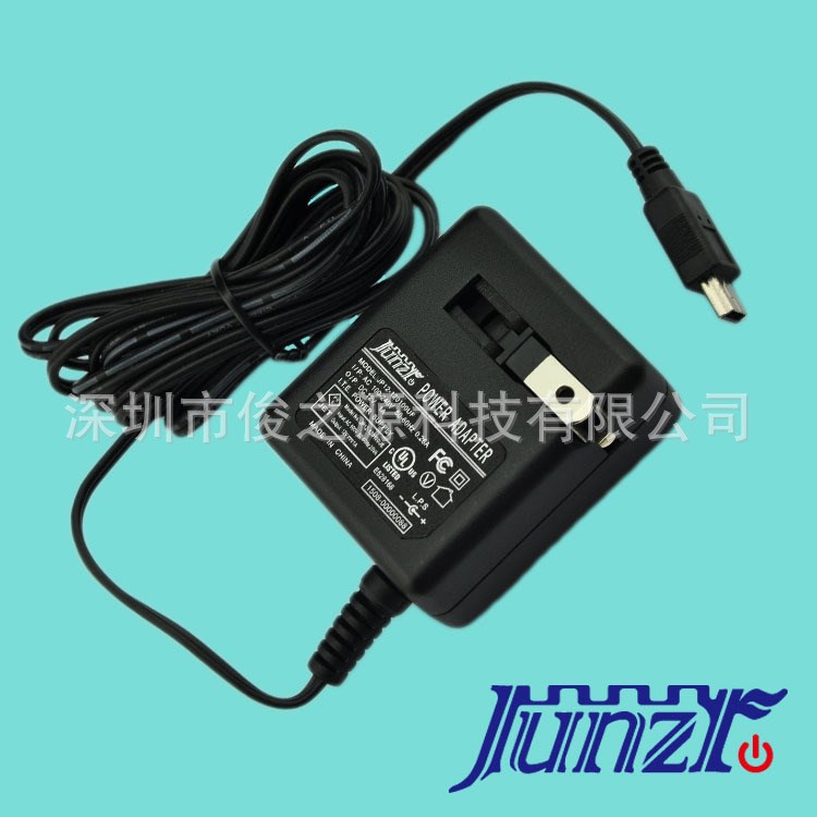12V 0. 美規(guī)折疊PIN 方便攜帶插墻式 電源適配器
