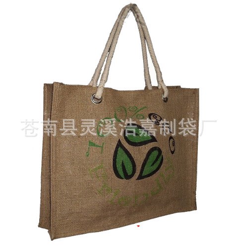 PP膜麻布袋 PVC膜麻布袋 TPU膜麻布袋 麻布手提袋批發