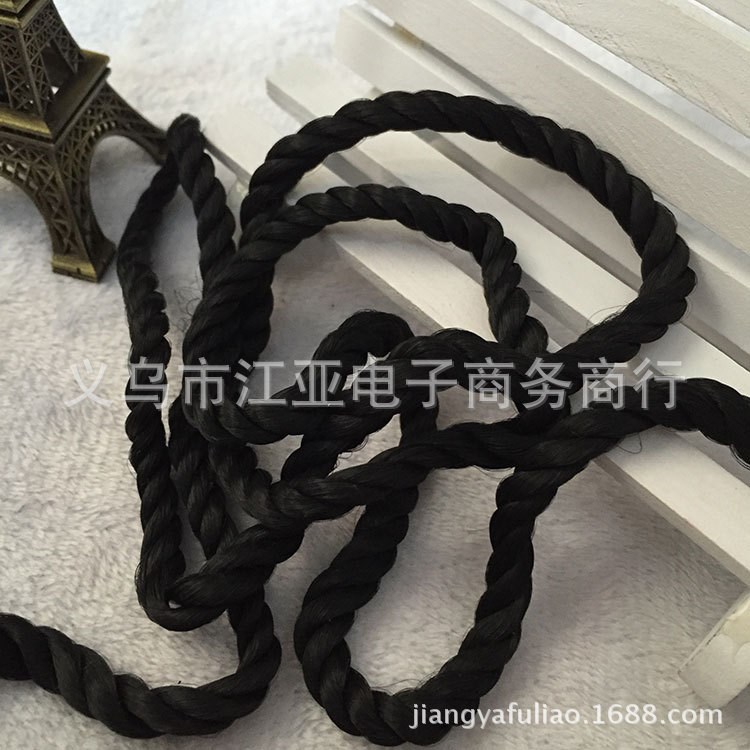 批發丙綸三股繩 掛牌繩 防曬抗老化扭繩 紙袋手提繩 1000米一捆