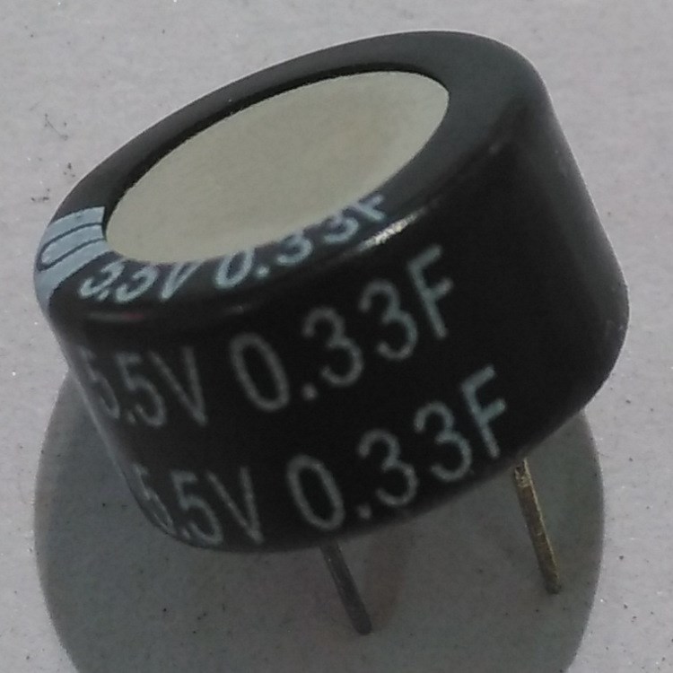 5.5V0.33FC型 超級電容 智能表導航數碼相框適用 RTC后備